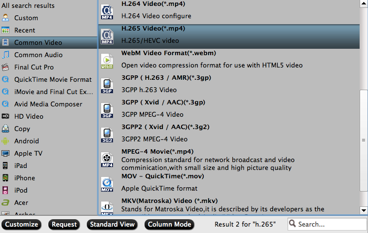 HEVC Video Extensions for mac download