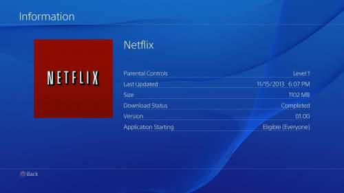 can you get netflix on ps4